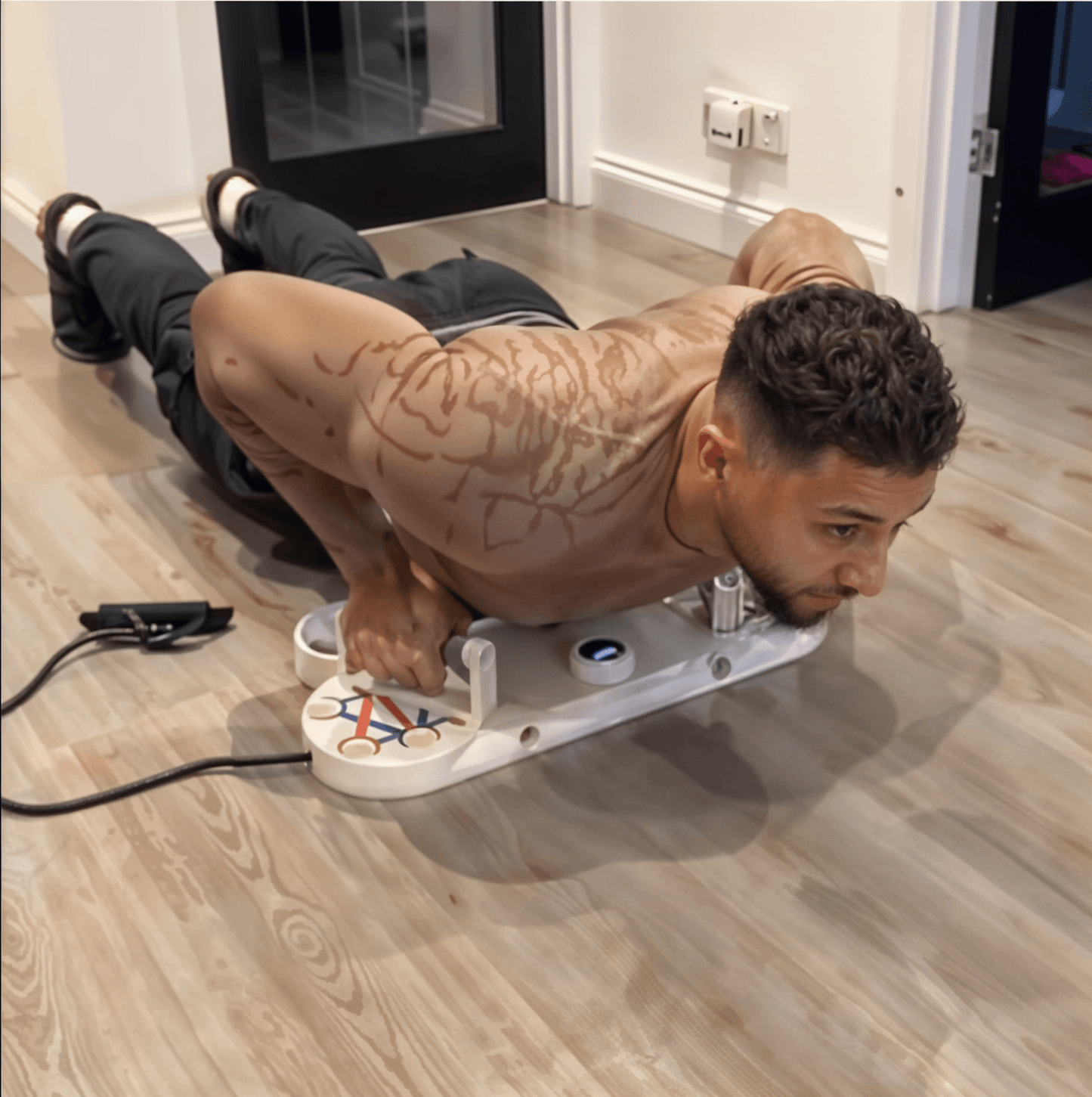 PlusFit™ Smart Digital Push-Up Board