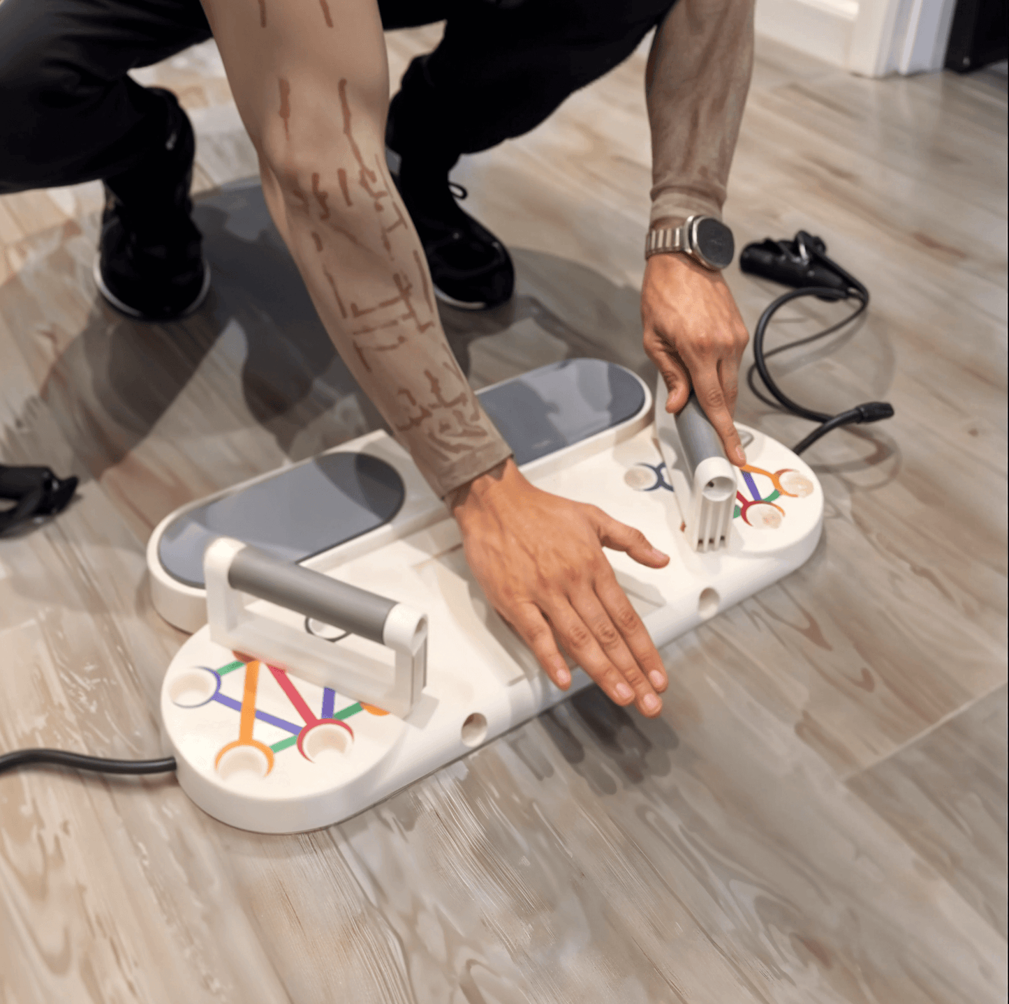 PlusFit™ Smart Digital Push-Up Board